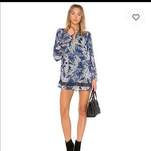 Floral mini dress .Never been worn